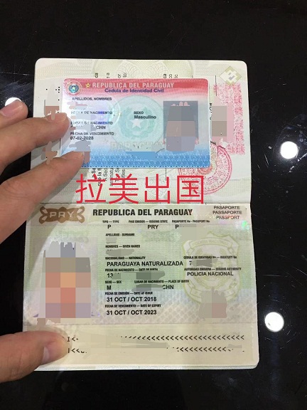 巴拉圭护照成功案例